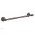 Phylrich 163-70/05W Couronne 22 1/8" Wall Mount Towel Bar in Copper/Antique Copper