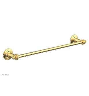 Phylrich 162-70/24B Marvelle 18 3/4" Wall Mount Towel Bar in Burnished Gold