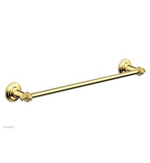 Phylrich 162-70/ Marvelle 18 3/4" Wall Mount Towel Bar in Polished Gold