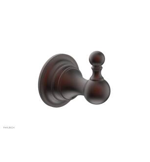 Phylrich 164-76/05W Maison 2 1/2" Wall Mount Single Robe Hook in Copper/Antique Copper