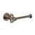 Phylrich 164-74/047 Maison 6 5/8" Wall Mount Single Post Toilet Paper Holder in Brass/Antique Brass