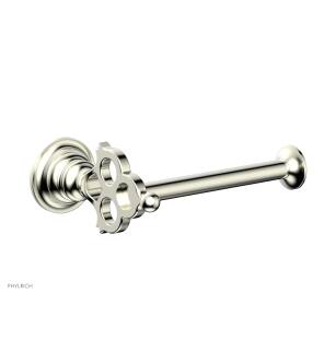 Phylrich 164-74/015 Maison 6 5/8" Wall Mount Single Post Toilet Paper Holder in Satin Nickel