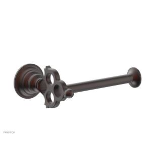 Phylrich 164-74/05W Maison 6 5/8" Wall Mount Single Post Toilet Paper Holder in Copper/Antique Copper
