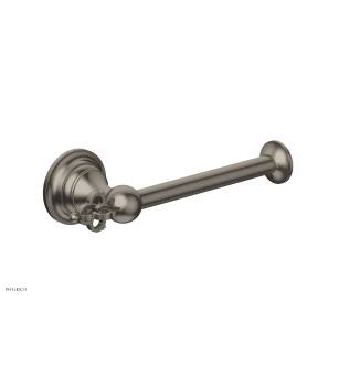 Phylrich 163-74/15A Couronne 6 5/8" Wall Mount Single Post Toilet Paper Holder in Pewter