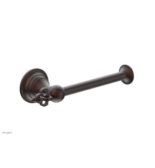 Phylrich 163-74/05W Couronne 6 5/8" Wall Mount Single Post Toilet Paper Holder in Copper/Antique Copper