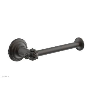 Phylrich 162-74/10B Marvelle 6 5/8" Wall Mount Single Post Toilet Paper Holder in Distressed Bronze/Oil Rubbed Bronze