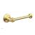 Phylrich 162-74/24B Marvelle 6 5/8" Wall Mount Single Post Toilet Paper Holder in Burnished Gold