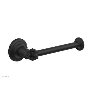 Phylrich 162-74/040 Marvelle 6 5/8" Wall Mount Single Post Toilet Paper Holder in Black