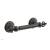 Phylrich 163-73/10B Couronne 6 1/2" Wall Mount Toilet Paper Holder in Distressed Bronze/Oil Rubbed Bronze