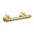Phylrich 163-73/24B Couronne 6 1/2" Wall Mount Toilet Paper Holder in Burnished Gold