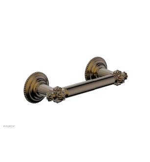 Phylrich 162-73/047 Marvelle 6 3/8" Wall Mount Toilet Paper Holder in Brass/Antique Brass