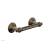 Phylrich 162-73/047 Marvelle 6 3/8" Wall Mount Toilet Paper Holder in Brass/Antique Brass