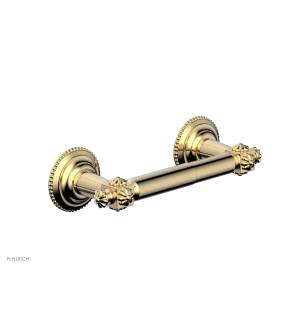 Phylrich 162-73/004 Marvelle 6 3/8" Wall Mount Toilet Paper Holder in Satin Brass