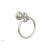Phylrich 164-75/15B Maison 6" Wall Mount Towel Ring in Brushed Nickel