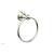 Phylrich 163-75/015 Couronne 6" Wall Mount Towel Ring in Satin Nickel