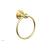 Phylrich 163-75/24B Couronne 6" Wall Mount Towel Ring in Burnished Gold