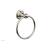 Phylrich 163-75/014 Couronne 6" Wall Mount Towel Ring in Polished Nickel