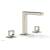 Phylrich 290-03/014 Mix 5 1/2" Double Ring Handle Widespread Bathroom Sink Faucet in Polished Nickel