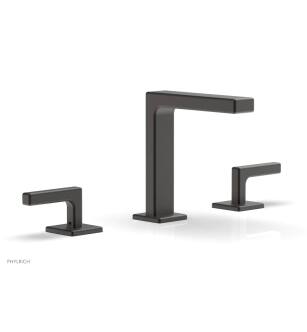 Phylrich 290-02/10B Mix 6 1/2" Double Lever Handle Widespread Bathroom Sink Faucet in Distressed Bronze/Oil Rubbed Bronze