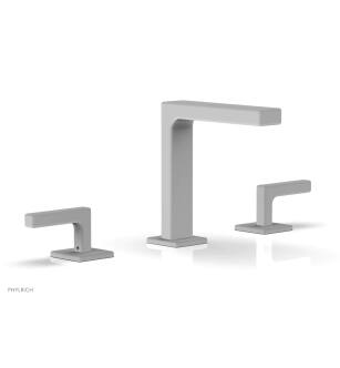 Phylrich 290-02/050 Mix 6 1/2" Double Lever Handle Widespread Bathroom Sink Faucet in White