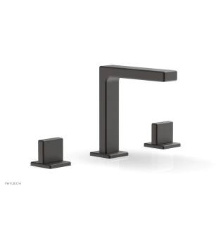 Phylrich 290-01/10B Mix 6 1/2" Double Blade Handle Widespread Bathroom Sink Faucet in Distressed Bronze/Oil Rubbed Bronze