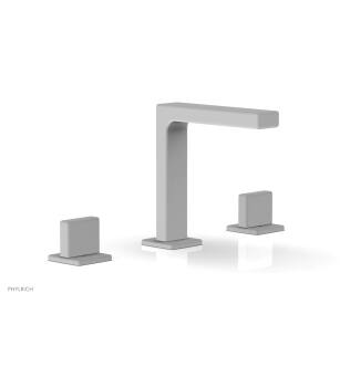 Phylrich 290-01/050 Mix 6 1/2" Double Blade Handle Widespread Bathroom Sink Faucet in White