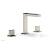 Phylrich 290-01/014 Mix 6 1/2" Double Blade Handle Widespread Bathroom Sink Faucet in Polished Nickel