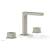 Phylrich 290-04/15B Mix 6 1/2" Double Cube Handle Widespread Bathroom Sink Faucet in Brushed Nickel