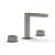 Phylrich 290-04/15A Mix 6 1/2" Double Cube Handle Widespread Bathroom Sink Faucet in Pewter