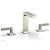 Phylrich 291-02/015 Stria 6 1/2" Double Lever Handle Widespread Bathroom Sink Faucet in Satin Nickel