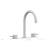 Phylrich 230-04/050 Basic II 6 1/2" Double Lever Handle Widespread Bathroom Sink Faucet in White