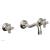 Phylrich 162-11/014 Marvelle 9 1/2" Double Cross Handle Wall Mount Bathroom Sink Faucet in Polished Nickel