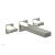 Phylrich 291-11/015 Stria 8 3/4" Double Blade Handle Wall Mount Bathroom Sink Faucet in Satin Nickel