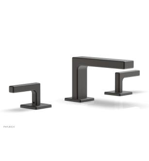 Phylrich 290L-02/10B Mix 6 1/2" Double Lever Handle Widespread Bathroom Sink Faucet in Distressed Bronze/Oil Rubbed Bronze
