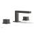 Phylrich 290L-04/10B Mix 5 1/2" Double Cube Handle Widespread Bathroom Sink Faucet in Distressed Bronze/Oil Rubbed Bronze