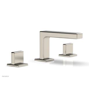 Phylrich 290L-01/014 Mix 6 1/2" Double Blade Handle Widespread Bathroom Sink Faucet in Polished Nickel