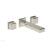 Phylrich 290-14/014 Mix 8 3/4" Double Cube Handle Wall Mount Bathroom Sink Faucet in Polished Nickel