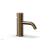 Phylrich 230-07/047 Basic II 6 1/2" Single Hole Bathroom Sink Faucet with Smooth Handle in Brass/Antique Brass