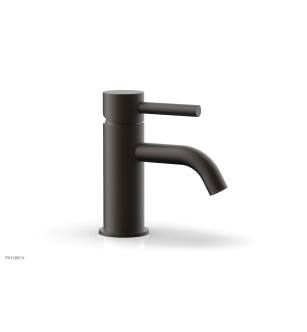 Phylrich 230-09/10B Basic II 5 7/8" Single Hole Bathroom Sink Faucet with Lever Handle in Distressed Bronze/Oil Rubbed Bronze