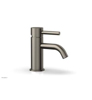 Phylrich 230-09/15A Basic II 5 7/8" Single Hole Bathroom Sink Faucet with Lever Handle in Pewter