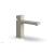 Phylrich 291L-08/15B Stria 6 7/8" Single Hole Bathroom Sink Faucet with Cube Handle in Brushed Nickel
