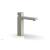 Phylrich 291-08/15B Mix 6 7/8" Single Hole Bathroom Sink Faucet with Cube Handle in Brushed Nickel