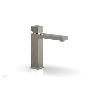 Phylrich 291-08/014 Mix 6 7/8" Single Hole Bathroom Sink Faucet with Cube Handle in Polished Nickel