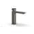 Phylrich 291-08/15A Mix 6 7/8" Single Hole Bathroom Sink Faucet with Cube Handle in Pewter