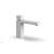 Phylrich 290L-08/050 Mix 5 1/2" Single Hole Bathroom Sink Faucet with Cube Handle in White