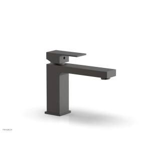 Phylrich 290L-06/10B Mix 5 1/2" Single Hole Bathroom Sink Faucet with Blade Handle in Distressed Bronze/Oil Rubbed Bronze