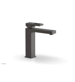 Phylrich 290-07/10B Mix 5 1/2" Single Hole Bathroom Sink Faucet with Ring Handle in Distressed Bronze/Oil Rubbed Bronze