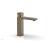 Phylrich 290-08/047 Mix 5 1/2" Single Hole Bathroom Sink Faucet with Cube Handle in Brass/Antique Brass