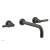 Phylrich DWL130/10B Basic 8" Double Lever Handle Wall Mount Bathroom Sink Faucet in Distressed Bronze/Oil Rubbed Bronze