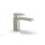 Phylrich 291L-06/015 Stria 5 1/2" Single Hole Bathroom Sink Faucet with Blade Handle in Satin Nickel